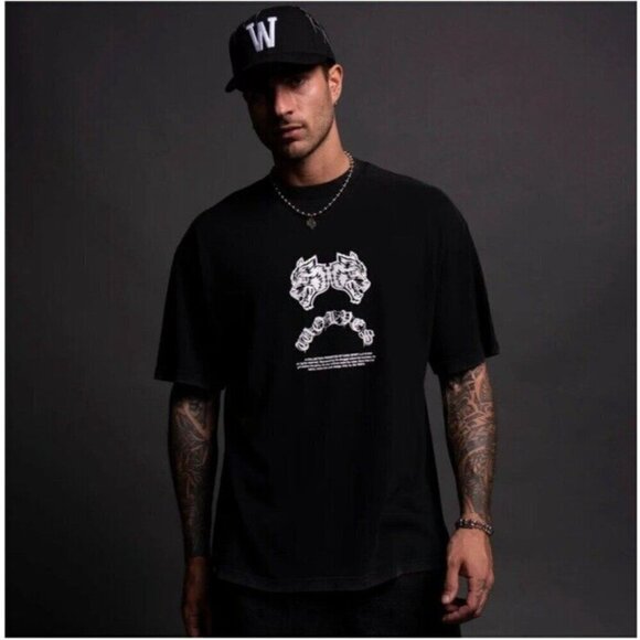 Darc Sport Adversary Premium Oversized Tee Black Large RARE SOLD OUT - Picture 3 of 7